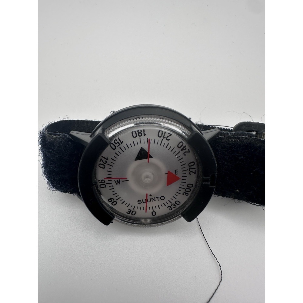 Suunto M-9 Illuminated Wrist Compass Hook & Loop Strap Hiking Survival Black
